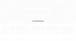 Desktop Screenshot of fokuspokus.cz